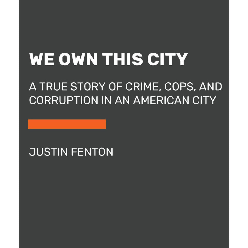 We Own This City (not final cover)