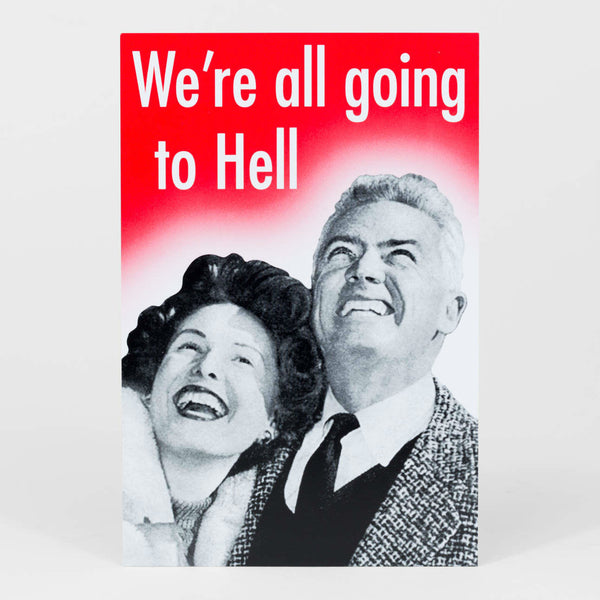 Going To Hell Postcard