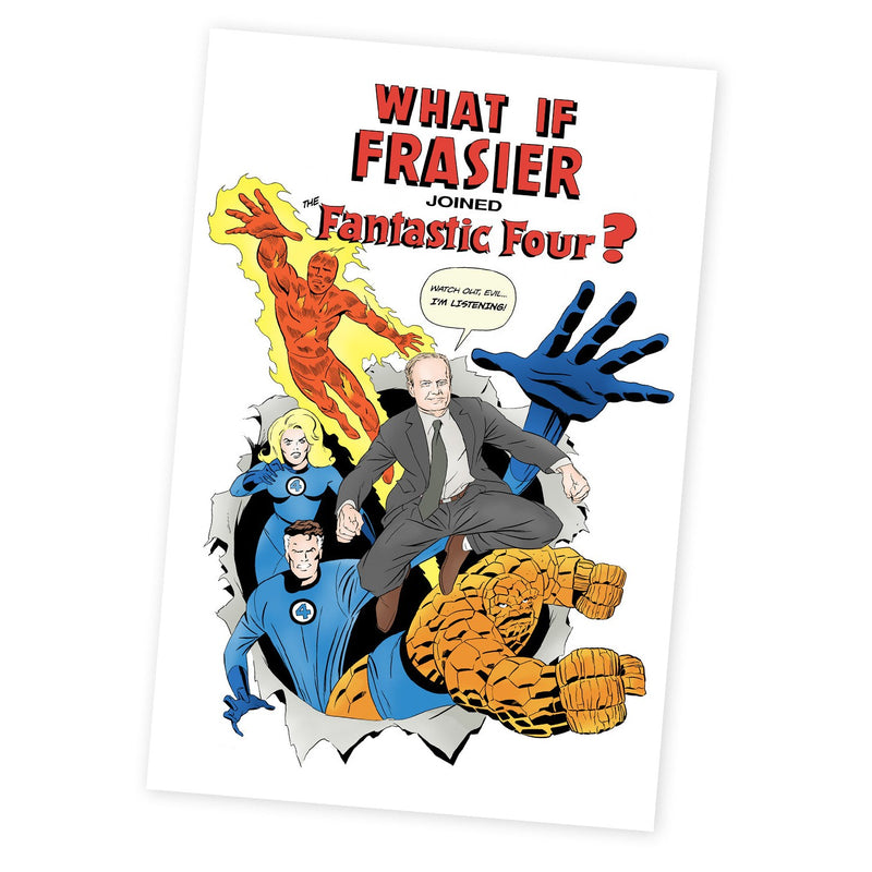 What If Frasier Joined the Fantastic Four? Magnet