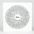 Wine Letterpress Print