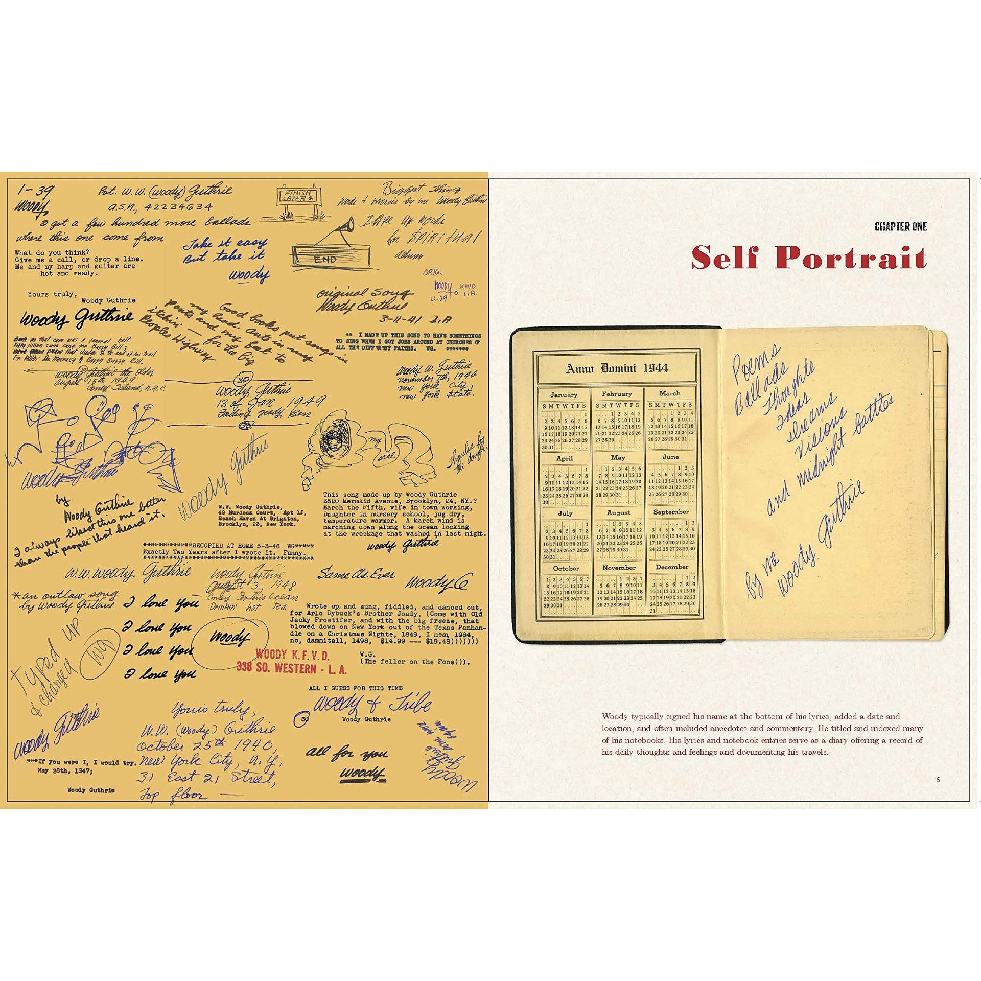 Woody Guthrie: Songs and Art - Words and Wisdom