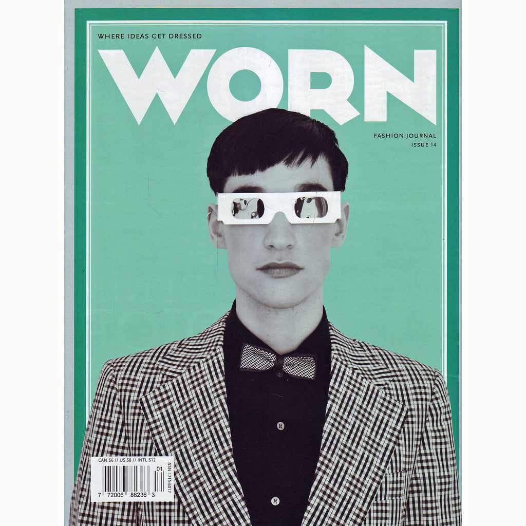 WORN Fashion Journal #14 (back cover)