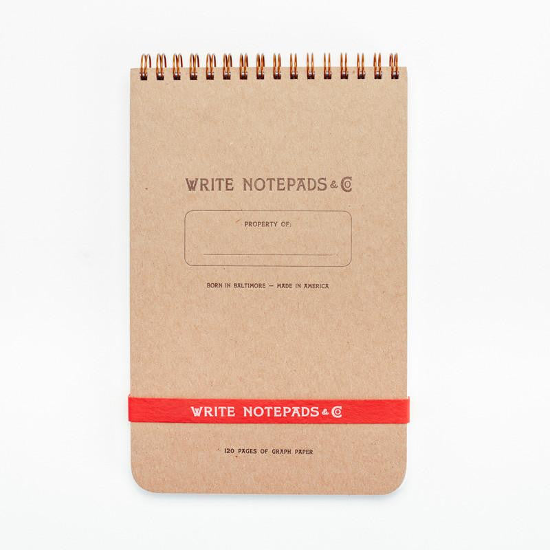 Graph Paper Steno Notebook