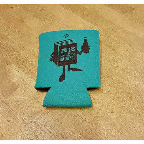 Writers Under The Influence Beer Koozie