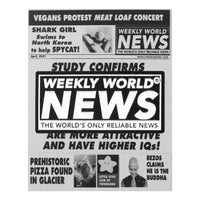 Weekly World News Logo Enamel Pin