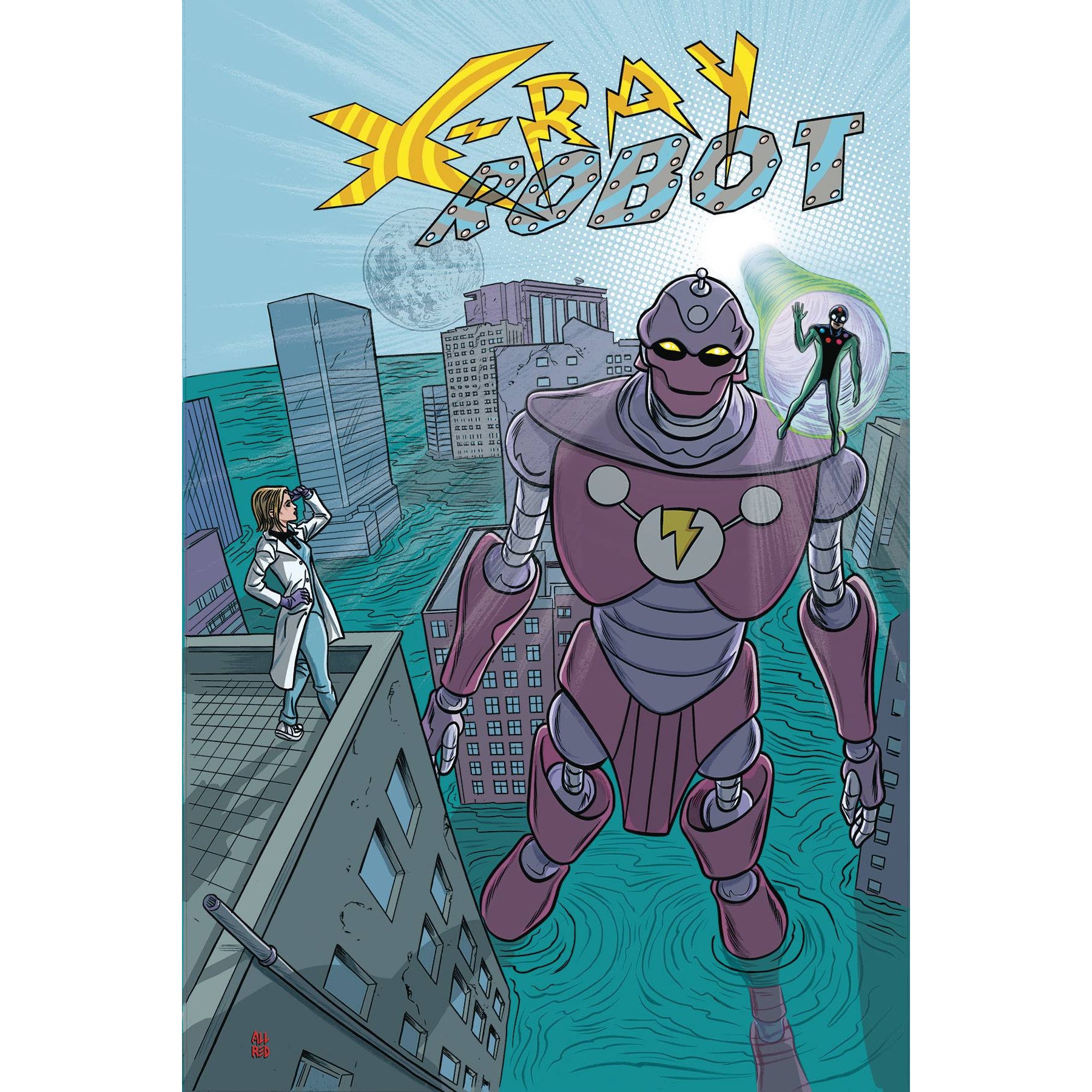 X-Ray Robot #4 (cover a)