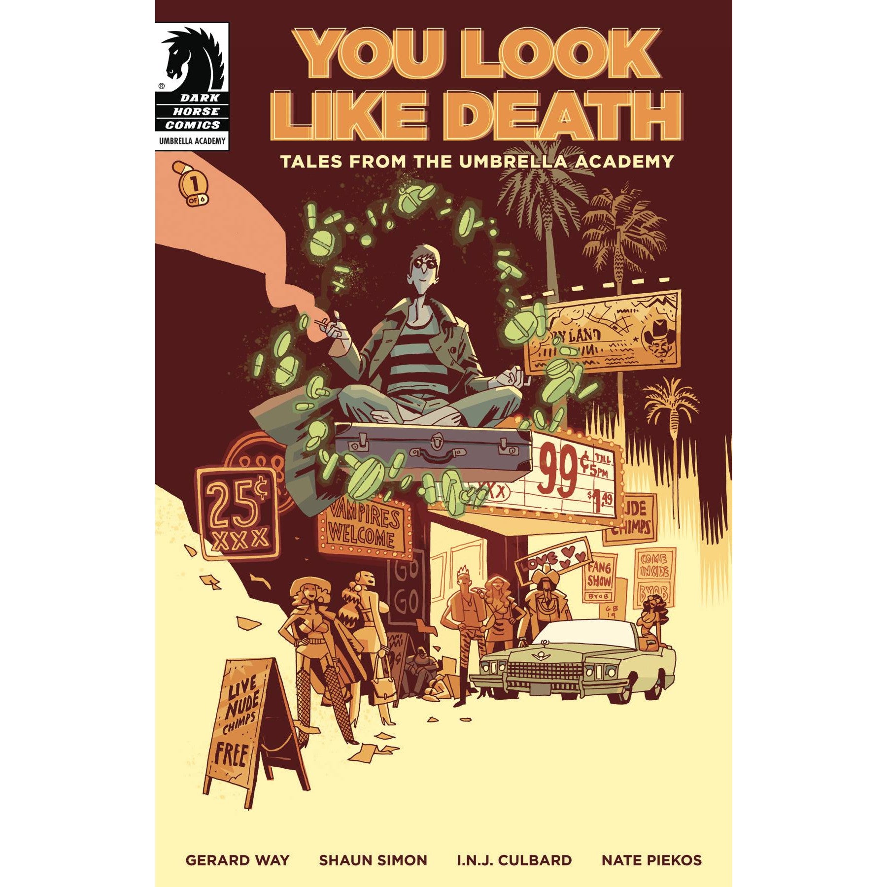 You Look Like Death: Tales From The Umbrella Academy #1 (cover a)