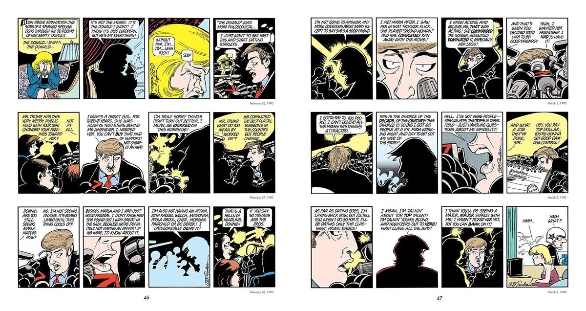 Yuge!: 30 Years of Doonesbury on Trump