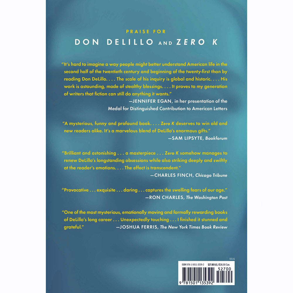 Zero K: A Novel